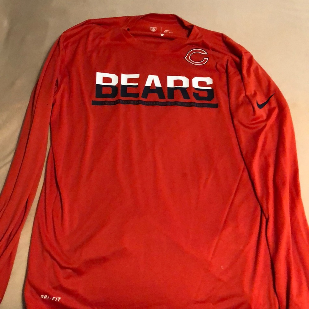 Bears large Dri-fit Nike long sleeve